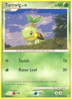 Turtwig Lv.10 - Diamond & Pearl (Common) [DP-103] Hauptbild