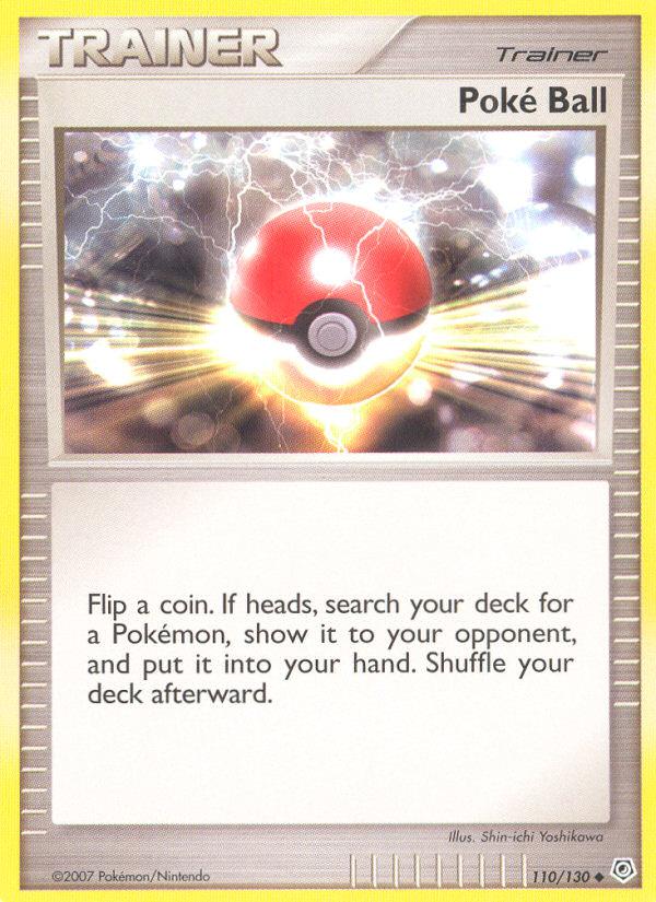 Poké Ball - Diamond & Pearl (Uncommon) [DP-110] Hoofdafbeelding