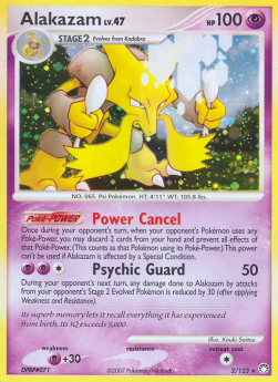 Alakazam Lv.47 - Mysterious Treasures (Holo Rare) [MT-2]