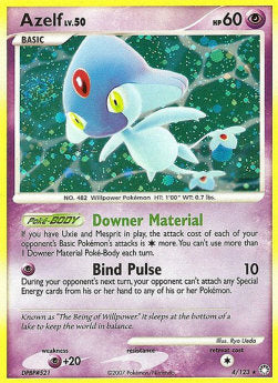 Azelf Lv.50 - Mysterious Treasures (Holo Rare) [MT-4] Hover Image