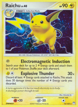 Raichu Lv.40 - Mysterious Treasures (Holo Rare) [MT-15] Immagine principale del prodotto