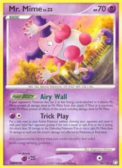 Mr. Mime Lv.33 - Mysterious Treasures (Rare) [MT-30] Hover Image
