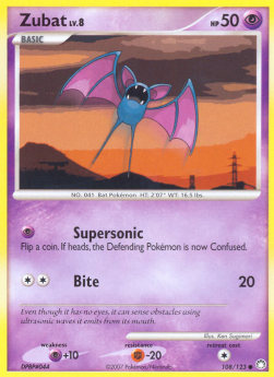 Zubat Lv.8 - Mysterious Treasures (Common) [MT-108] Hover Image