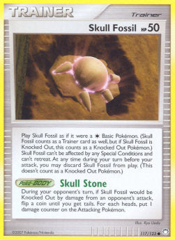 Skull Fossil - Mysterious Treasures (Common) [MT-117] Hover Image