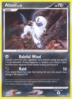 Absol Lv.31 - Secret Wonders (Rare) [SW-21] Hover Image