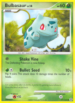 Bulbasaur Lv.14 - Secret Wonders (Common) [SW-77] Image principale du produit