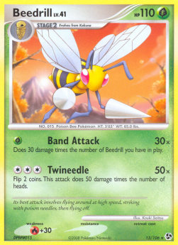 Beedrill Lv.41 - Great Encounters (Rare) [GE-13] Hauptbild