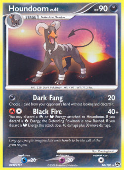 Houndoom Lv.41 - Great Encounters (Rare) [GE-18] Main image
