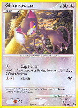 Glameow Lv.14 - Great Encounters (Common) [GE-68] Hauptbild