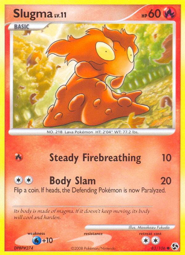Slugma Lv.11 - Great Encounters (Common) [GE-83] Hoofdafbeelding