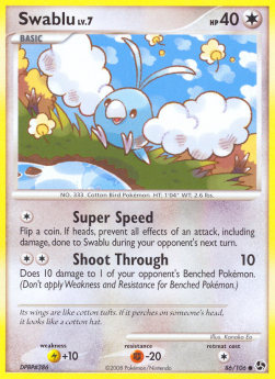 Swablu Lv.7 - Great Encounters (Common) [GE-86] Hover Image