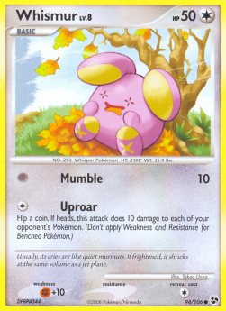 Whismur Lv.8 - Great Encounters (Common) [GE-94] Hover Image