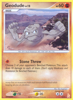 Geodude Lv.12 - DP Trainer Kit (Common) [TK3-L1]