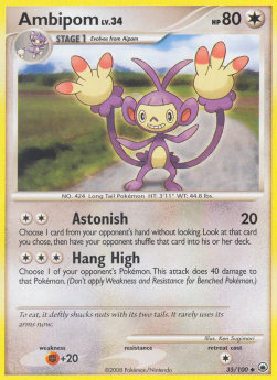 Ambipom Lv.34 - Majestic Dawn (Uncommon) [MD-35] Hauptbild