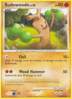 Sudowoodo Lv.25 - Majestic Dawn (Uncommon) [MD-48] Hover Image