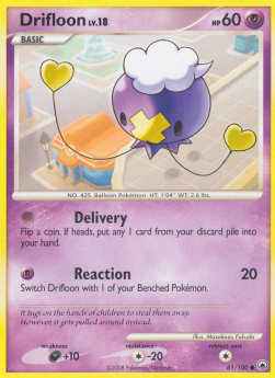 Drifloon Lv.18 - Majestic Dawn (Common) [MD-61] Immagine principale del prodotto