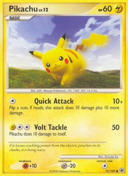 Pikachu Lv.12 - Majestic Dawn (Common) [MD-70] Hover Image