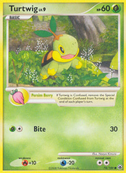 Turtwig Lv.9 - Majestic Dawn (Common) [MD-78] Immagine principale del prodotto