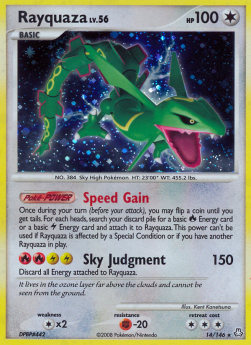 Rayquaza Lv.56 - Legends Awakened (Holo Rare) [LA-14] Hover Image
