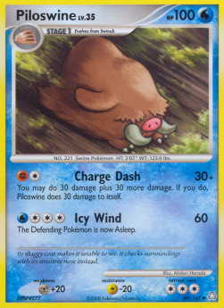 Piloswine Lv.35 - Legends Awakened (Uncommon) [LA-69] Hover Image