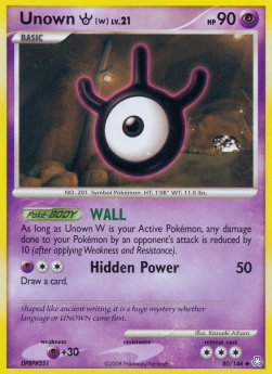 Unown  Lv.21 - Legends Awakened (Uncommon) [LA-80] Hauptbild
