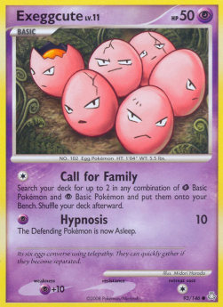 Exeggcute Lv.11 - Legends Awakened (Common) [LA-93] Immagine principale del prodotto