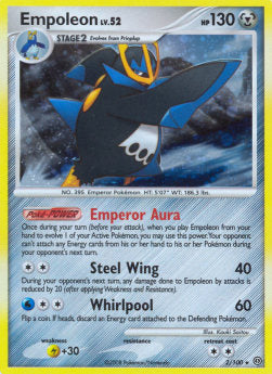 Empoleon Lv.52 - Stormfront (Holo Rare) [STF-2]