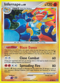 Infernape Lv.49 - Stormfront (Holo Rare) [STF-3] Image principale du produit