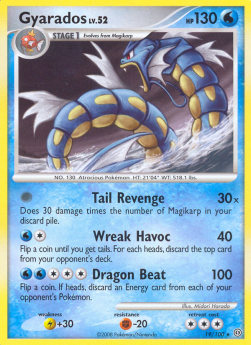 Gyarados Lv.52 - Stormfront (Rare) [STF-19] Hover Image
