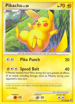 Pikachu Lv.20 - Stormfront (Common) [STF-70] Image principale du produit