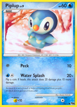 Piplup Lv.9 - POP Series 8 (Common) [POP8-15]