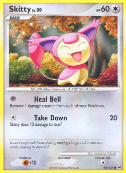 Skitty Lv.20 - Platinum (Common) [PL-93] Imagen principal del producto