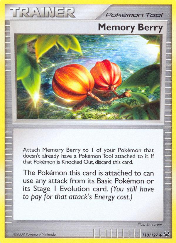 Memory Berry - Platinum (Uncommon) [PL-110] Immagine principale del prodotto