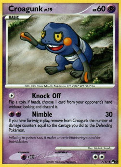Croagunk Lv.19 - POP Series 9 (Uncommon) [POP9-7] Immagine principale del prodotto