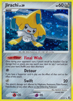 Jirachi Lv.39 - Rising Rivals (Holo Rare) [RR-7]