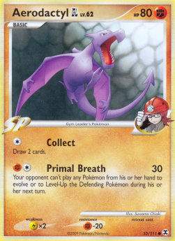 Aerodactyl  Lv. 62 - Rising Rivals (Common) [RR-55] Hover Image