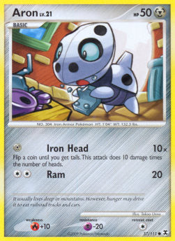 Aron Lv.21 Hoofdafbeelding