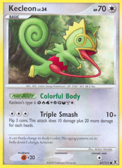 Kecleon Lv.34 - Rising Rivals (Common) [RR-67]
