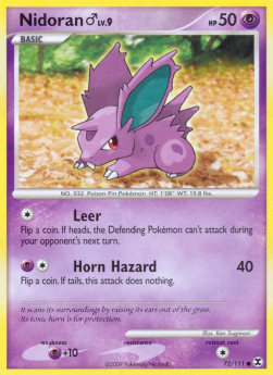 Nidoran  Lv.9 - Rising Rivals (Common) [RR-72]