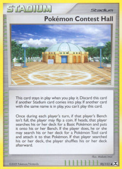 Pokémon Contest Hall - Rising Rivals (Uncommon) [RR-93] Main image