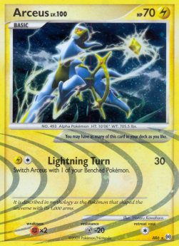 Arceus Lv.100 - Arceus (Holo Rare) [AR-AR6] Imagen principal del producto