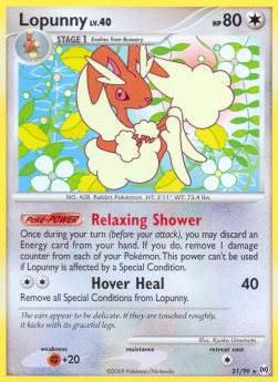 Lopunny Lv.40 - Arceus (Rare) [AR-21]