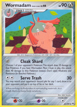 Wormadam Trash Cloak Lv.44 - Arceus (Uncommon) [AR-51] Imagen principal del producto