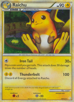 Raichu - HeartGold & SoulSilver (Holo Rare) [HS-10] Hauptbild