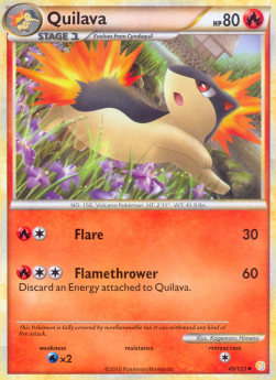 Quilava - HeartGold & SoulSilver (Uncommon) [HS-49] Immagine principale del prodotto
