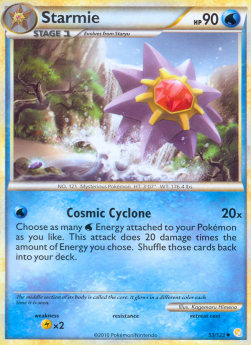 Starmie - HeartGold & SoulSilver (Uncommon) [HS-53] Hover Image