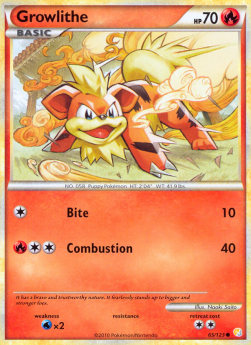 Growlithe - HeartGold & SoulSilver (Common) [HS-65] Immagine principale del prodotto
