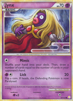 Jynx - HeartGold & SoulSilver (Common) [HS-69] Hover Image