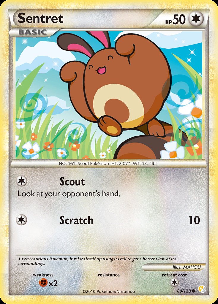 Sentret - HeartGold & SoulSilver (Common) [HS-80] Image principale du produit