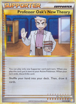 Professor Oak's New Theory - HeartGold & SoulSilver (Uncommon) [HS-101] Hauptbild